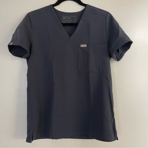 Figs Night Sky Catrina One Pocket Scrub Top Small